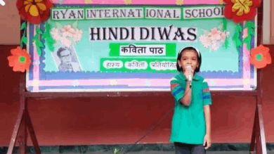 Hindi Diwas Celebration - Ryan International School, Jalna